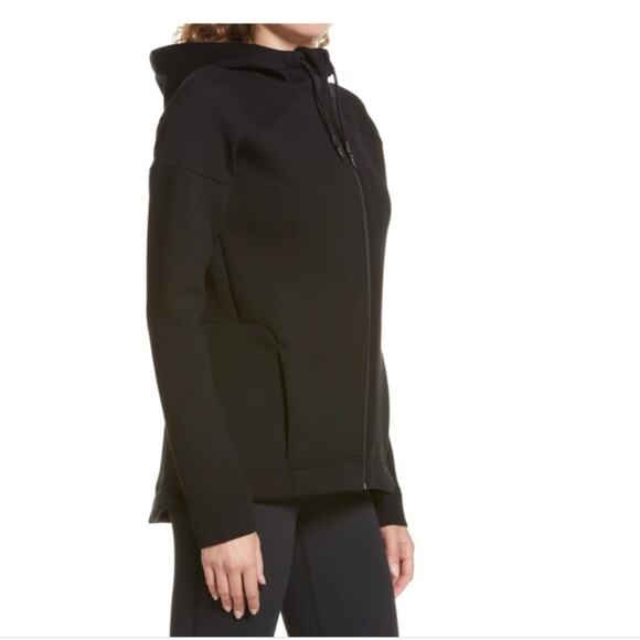 SWEATY BETTY Cross Train Hoodie Jacket, Black, XS Full Zip - Picture 6 of 16